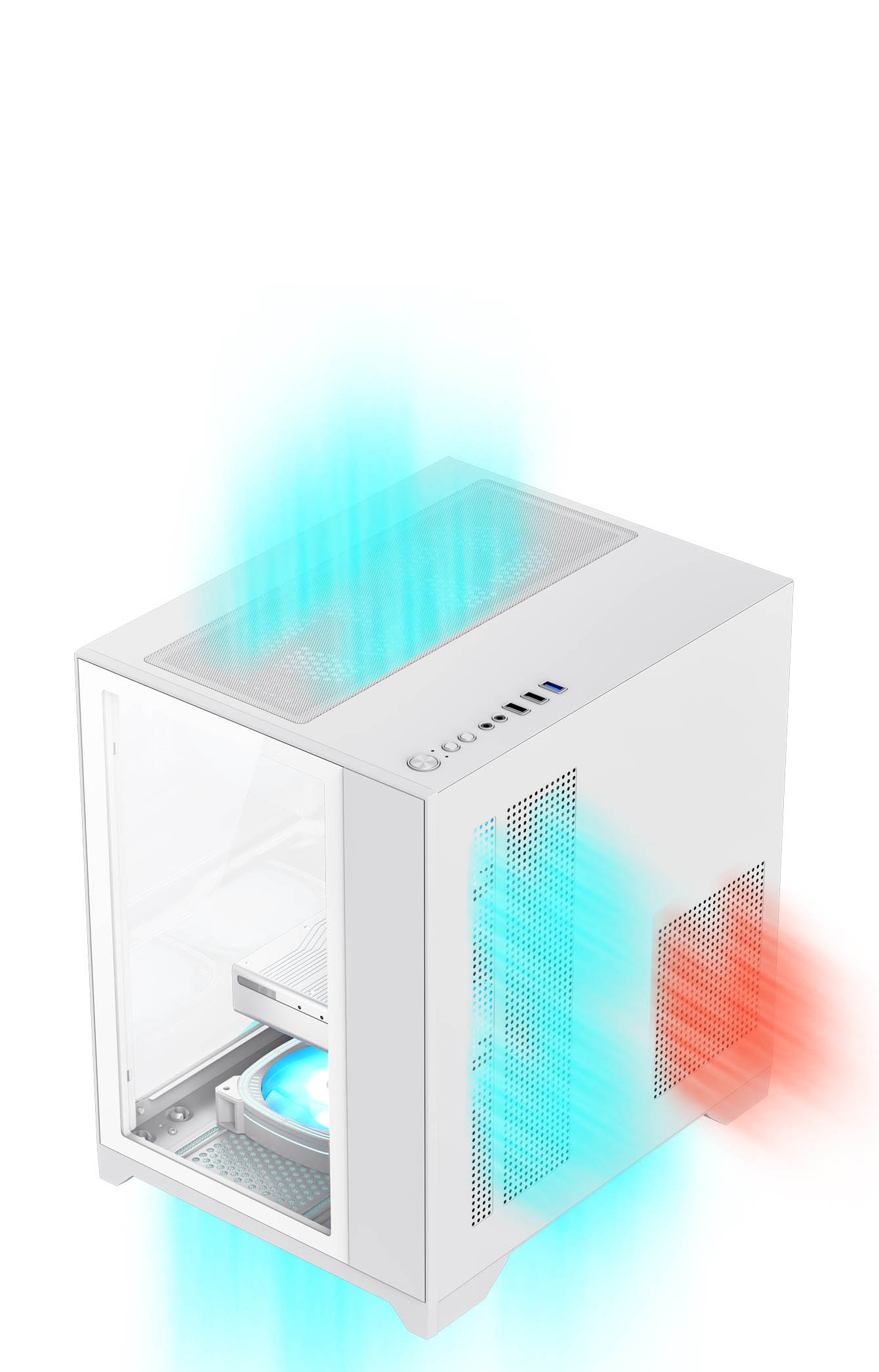 GAMEMAX INFINITY MINI WHITE PC Case